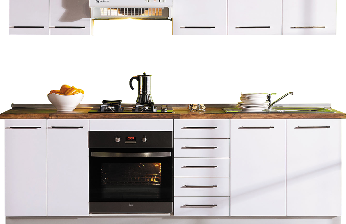 Кухонный гарнитур без фона