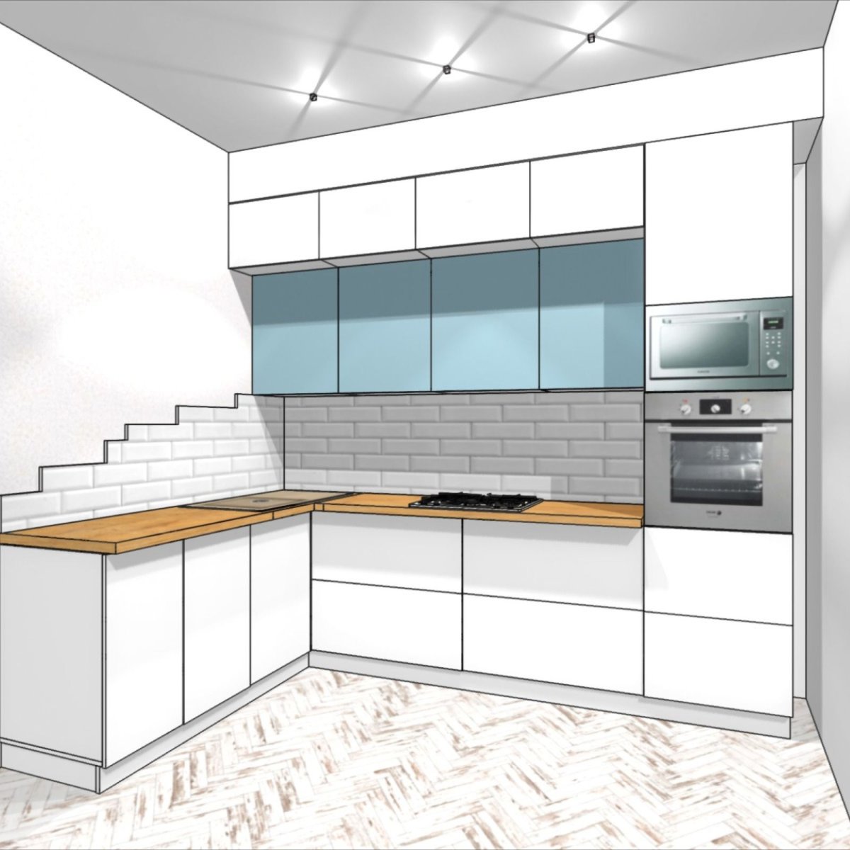 Дизайнерские проекты кухни