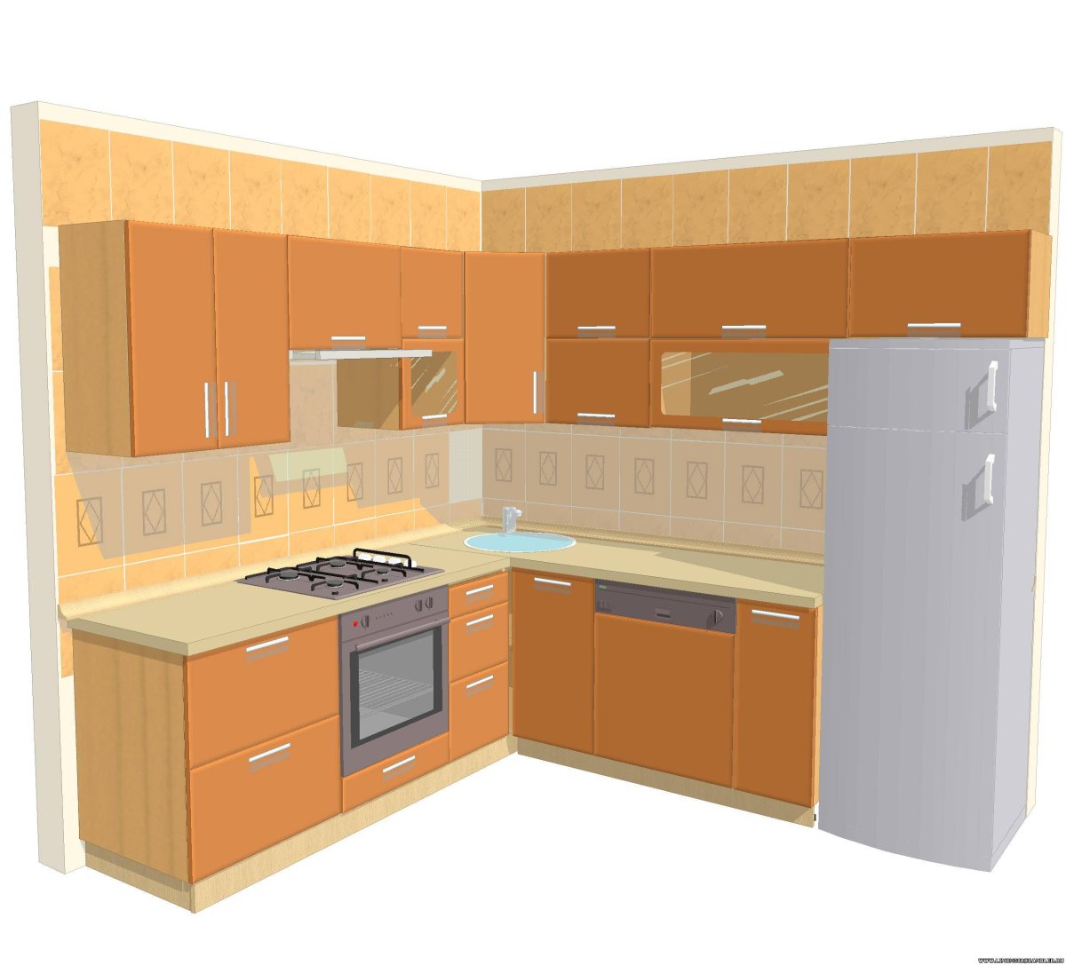 Спроектировать кухню