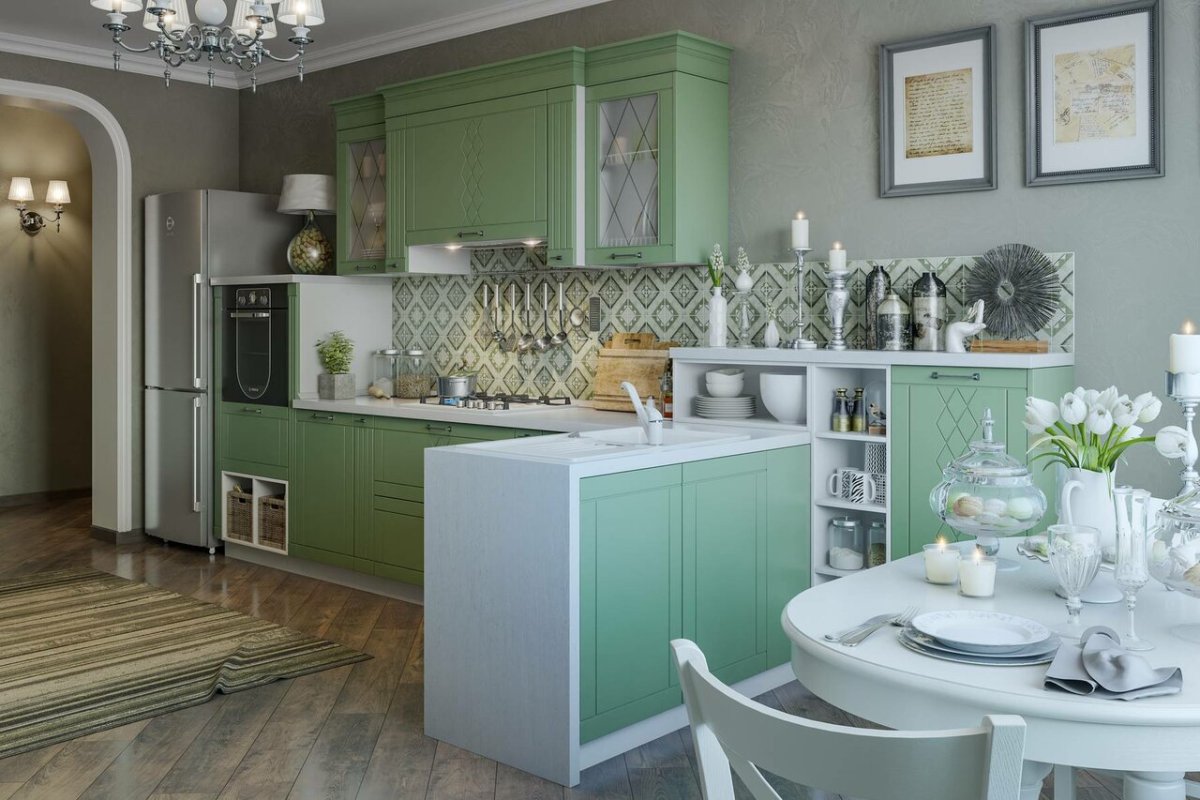 Современные кухни