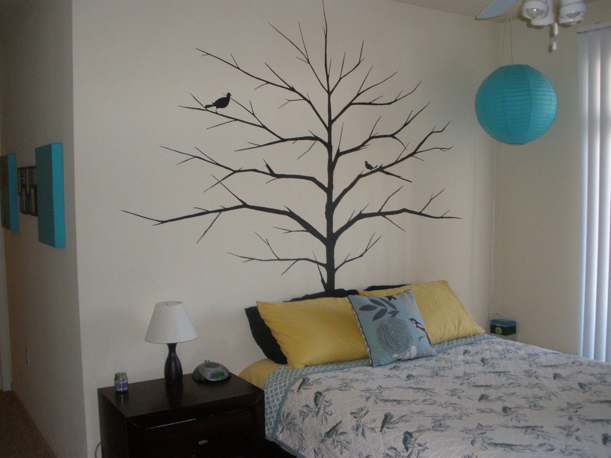 Интерьерная наклейка дерево