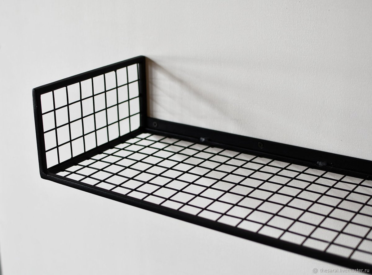 Полка металлическая сетка
