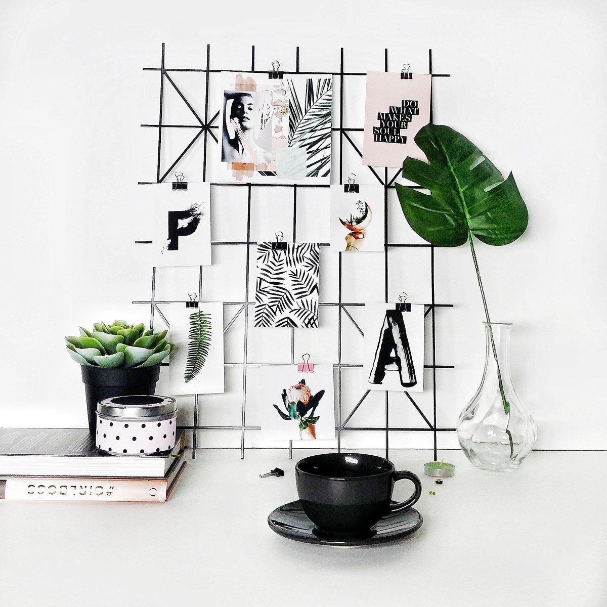 Металлические сетки для мудборда