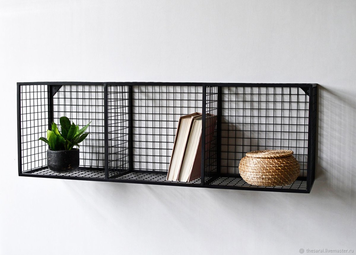 Металлическая полка