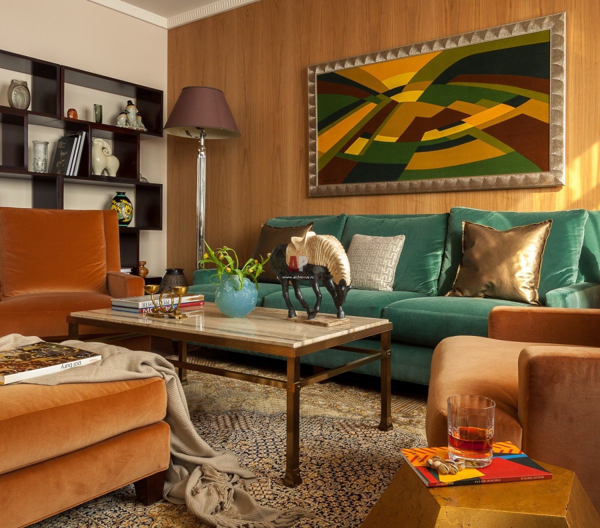 Интерьер кухни в желтых тонах