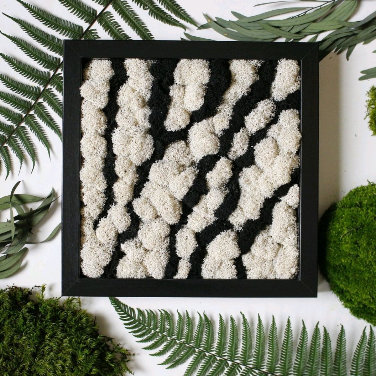 Фитокартина из стабилизированного мха