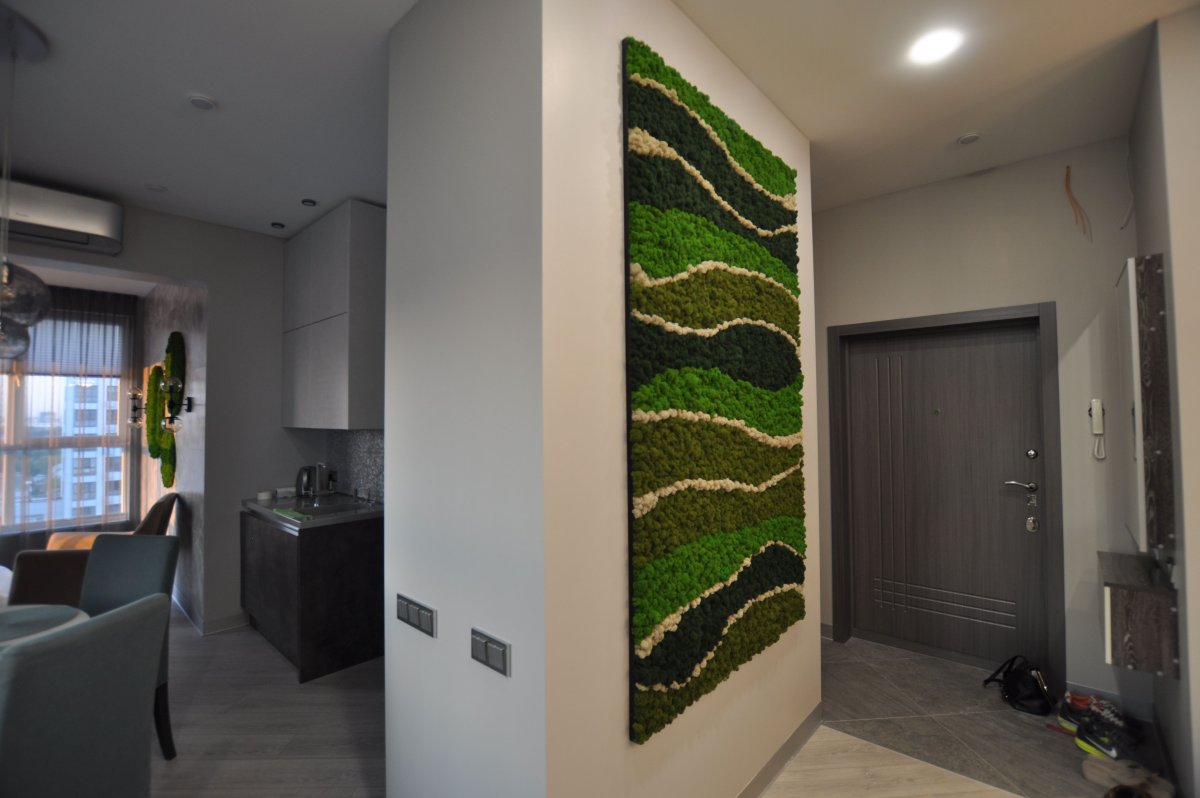 Интерьерные панно из ягеля