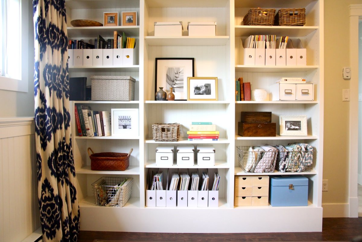 Стеллаж Билли с коробкой