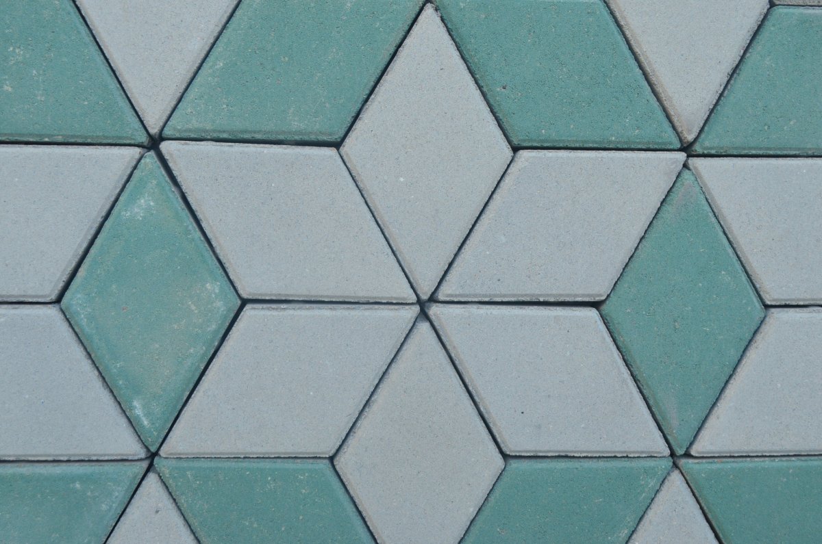 Церезит плитка ромбами