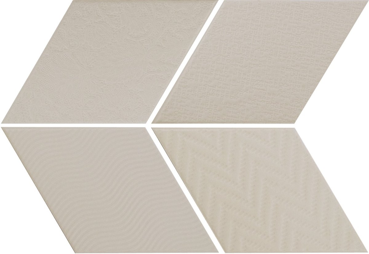 Equipe Rhombus White 14x24