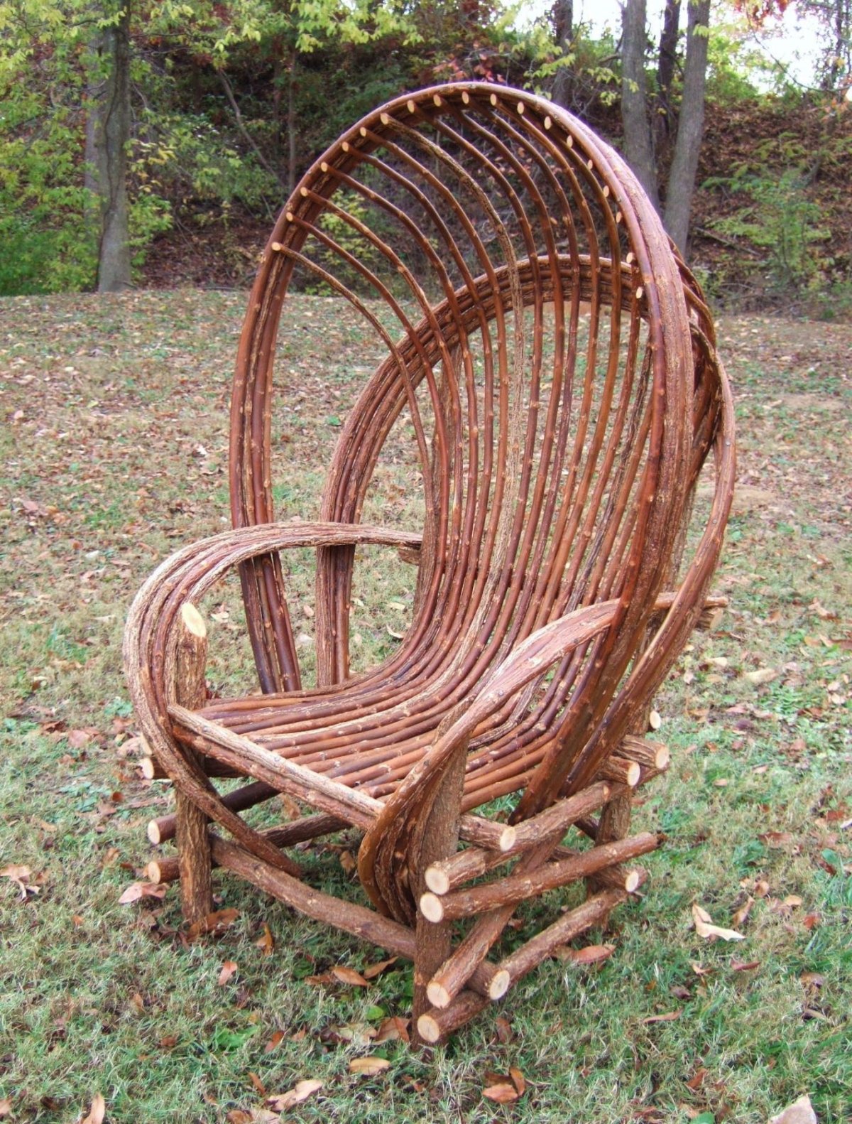 Плетеные изделия для сада