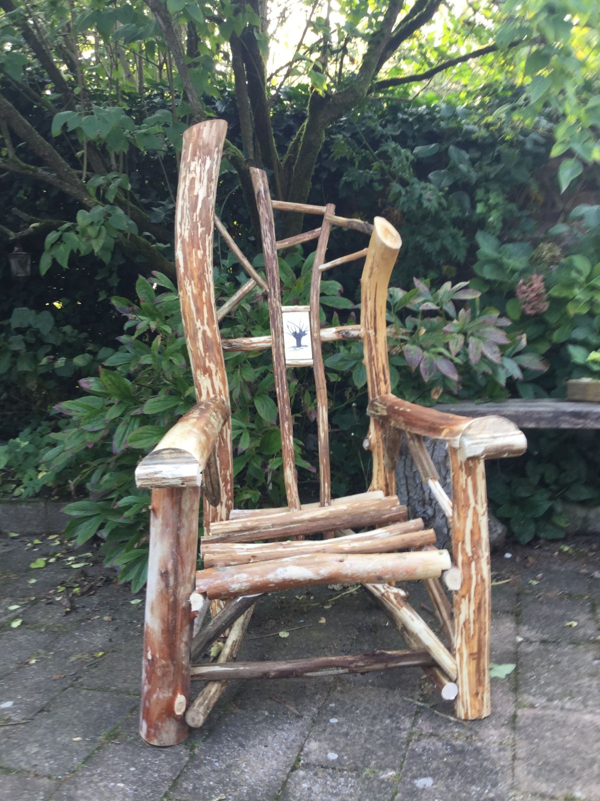 Дачная мебель из веток