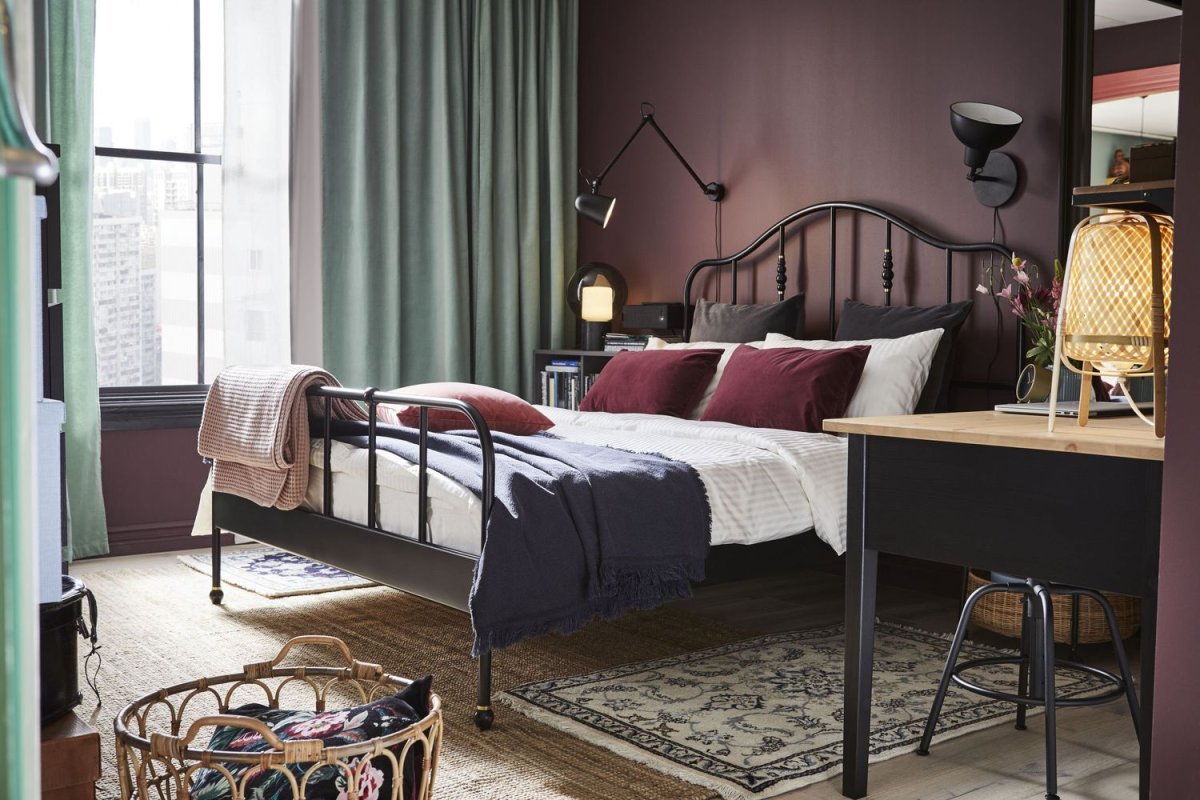 Спальня икеа Сагстуа