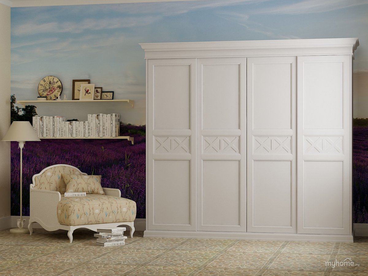 Встроенный шкаф Прованс