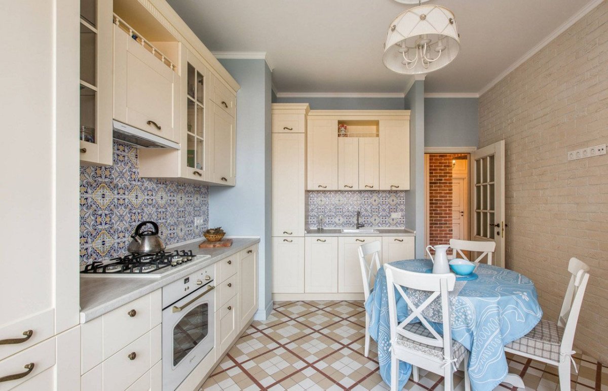 Фреска на кухню в стиле Неоклассика