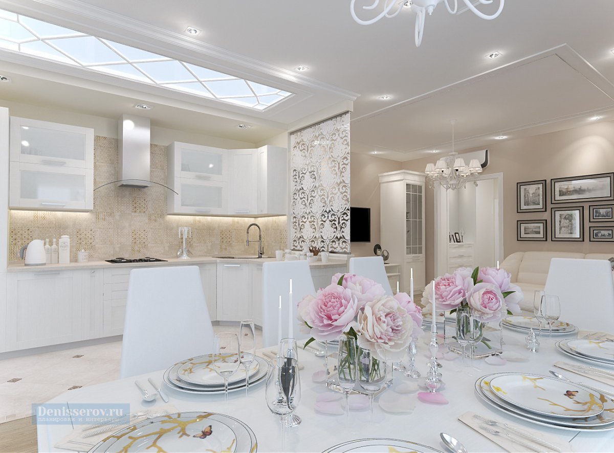 Готовый дизайн проект 3-х комнатной квартиры 75 кв.м фото