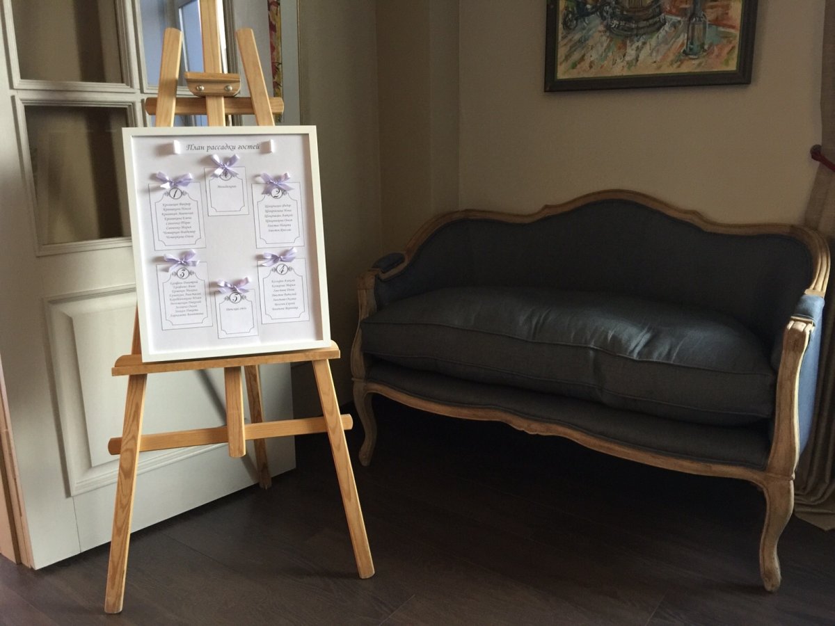 Мольберт в интерьере