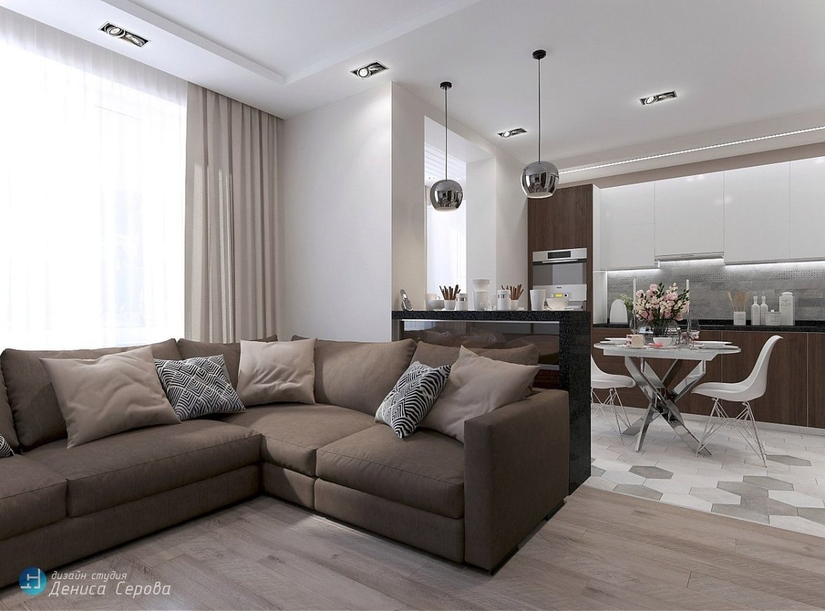 Проект однушки от Дениса Серова