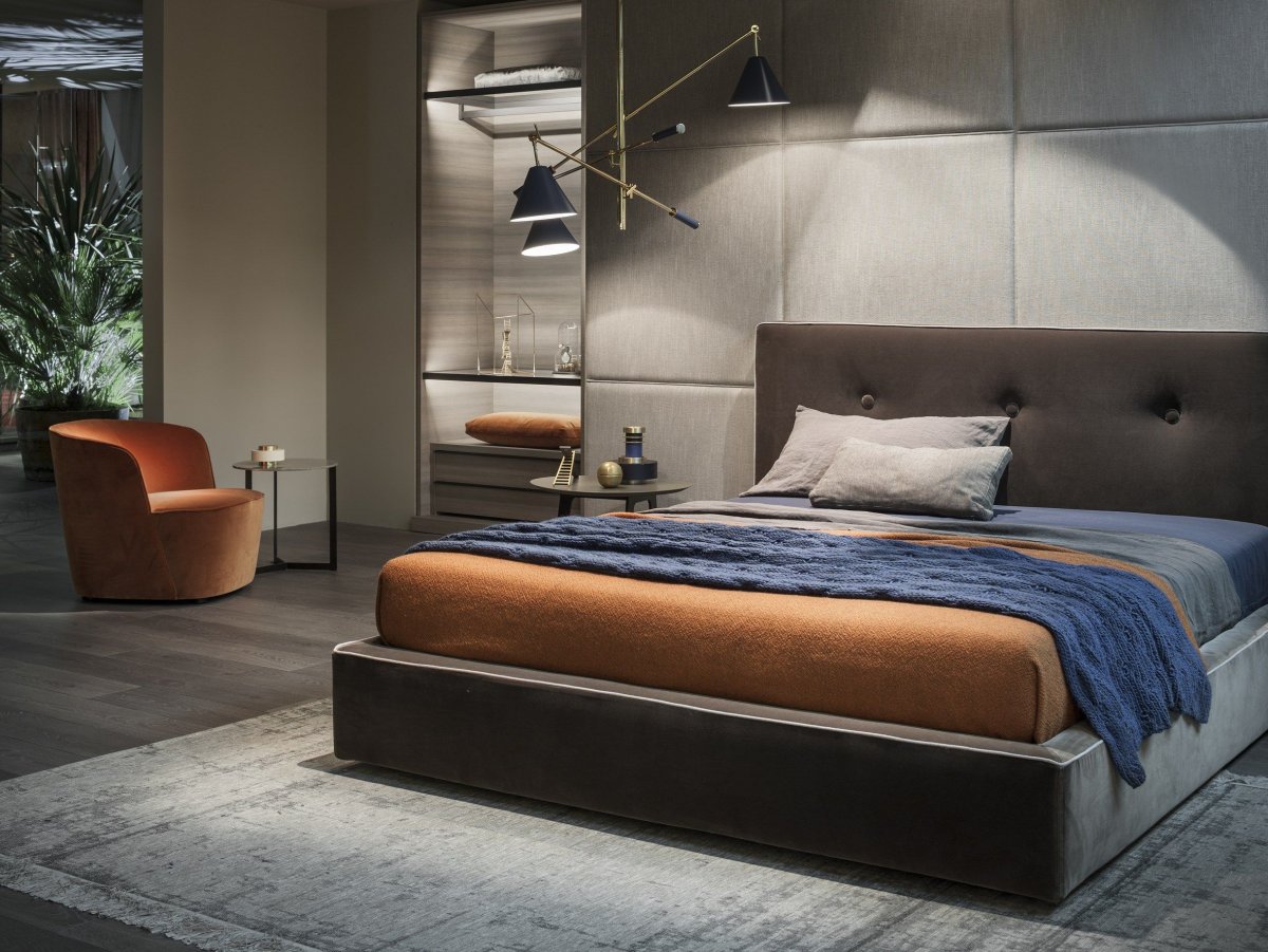 Minotti Tatlin кровать