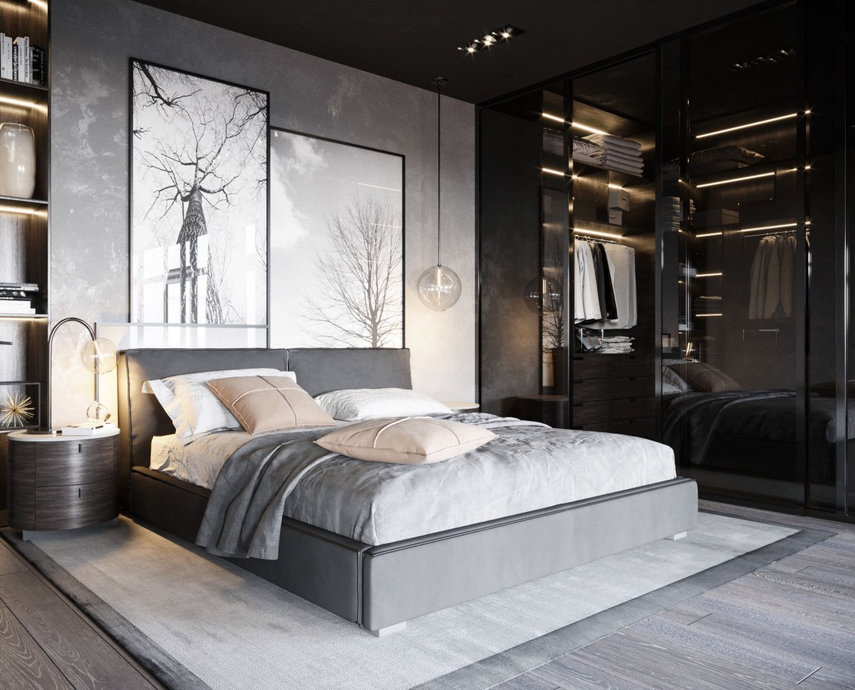 Стильные кровати в спальню