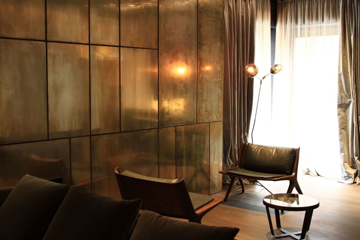 Латунный п образный профиль 6х20