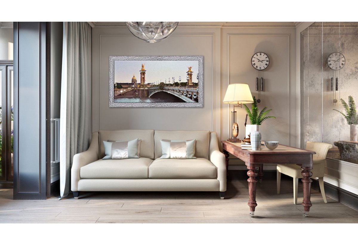 Стильный бежевый интерьер