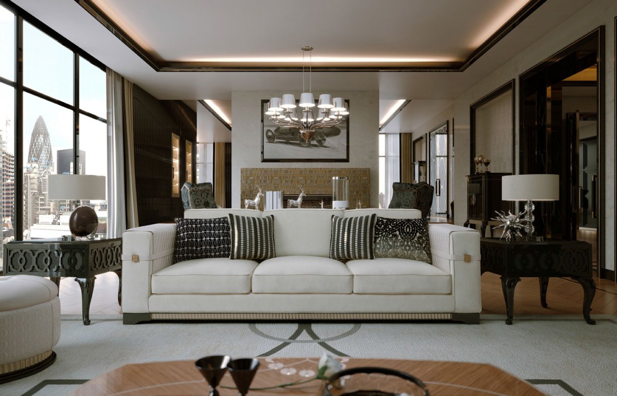 Интерьер Неоклассика гостиная