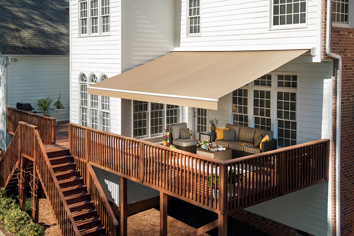 Рейки на веранде вертикальные