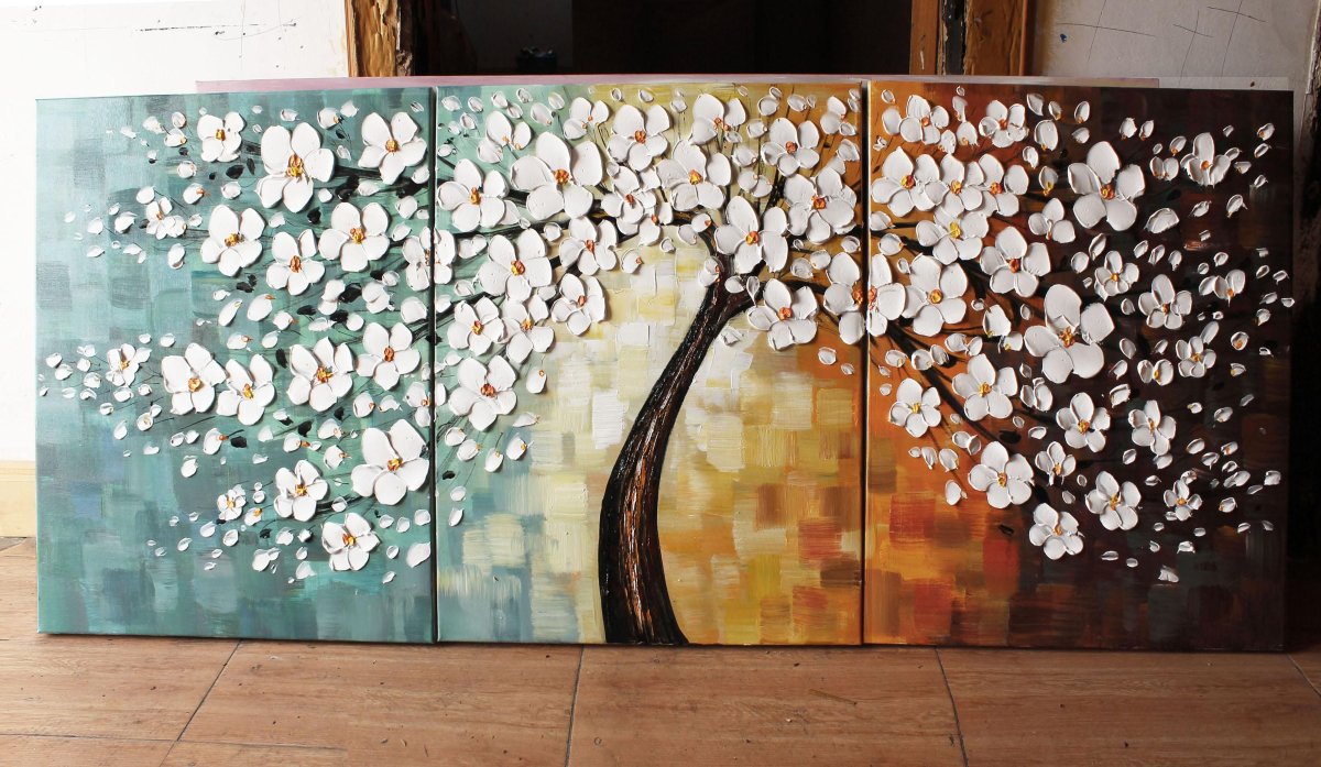 Пейзаж акрилом