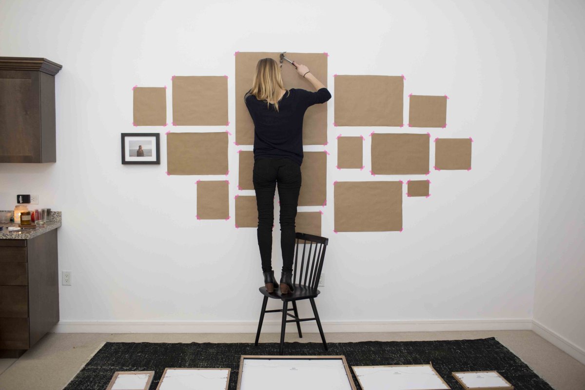 Картины на стене в интерьере