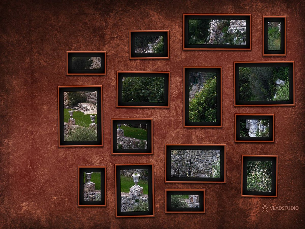 Рамка картинная галерея