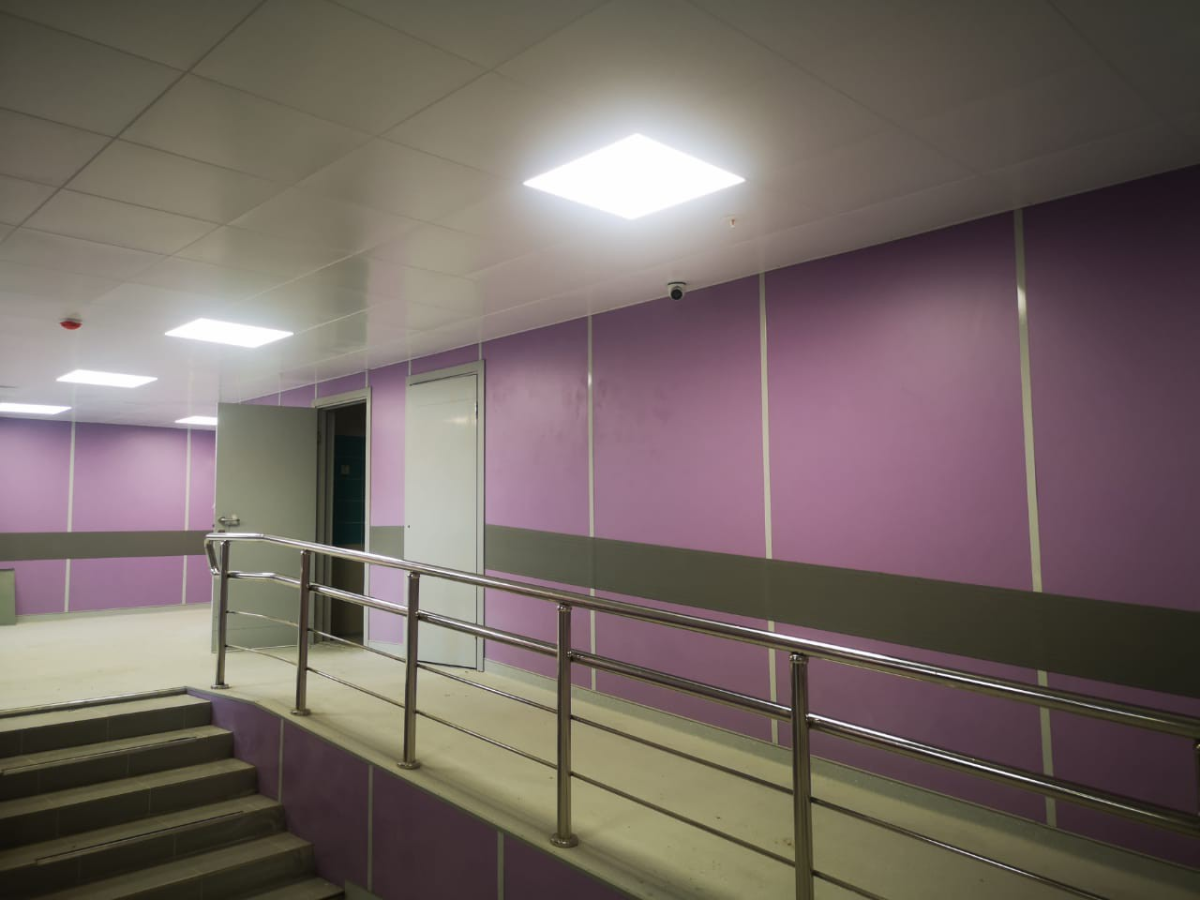 Современный дизайн школьных коридоров