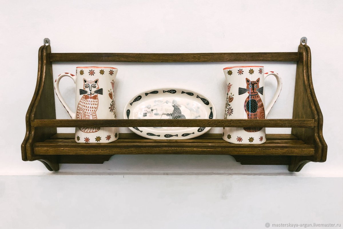 Французская полка для посуды
