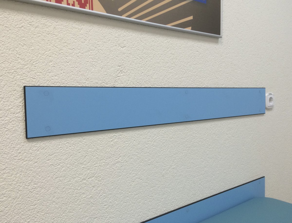 Отбойная доска + поручень Veitan белый новый, 9010