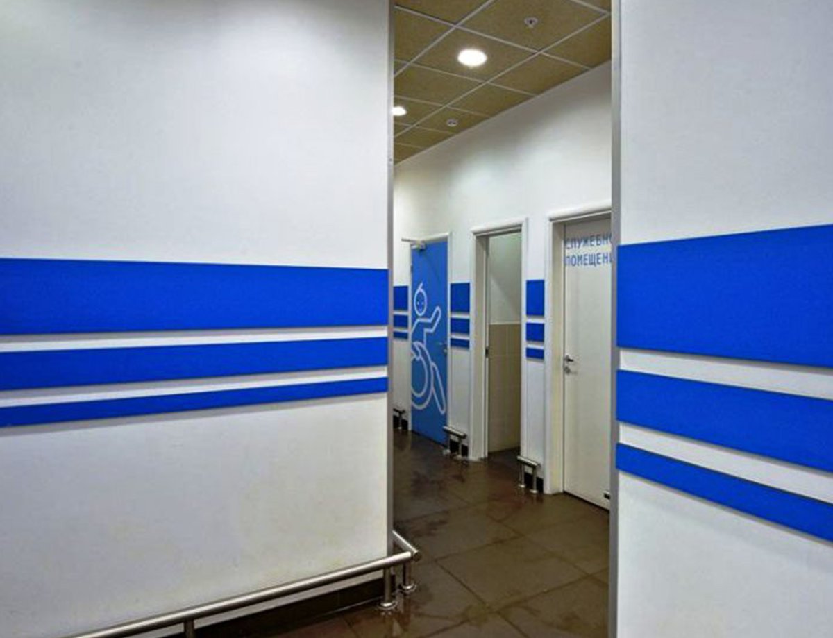 Офисный интерьер в циклораме