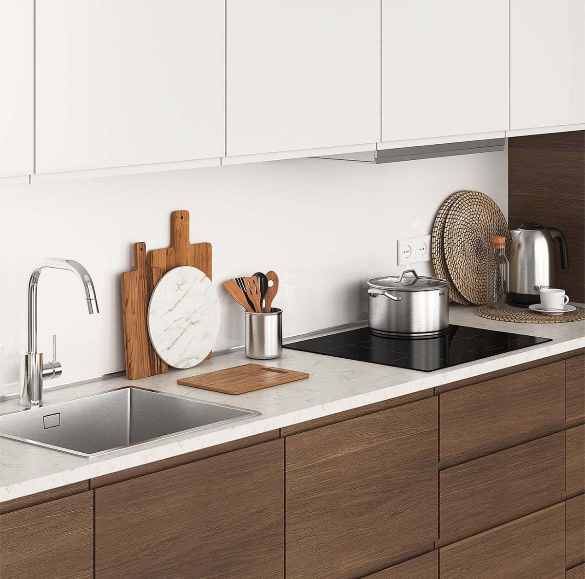 Икеа Воксторп грецкий орех