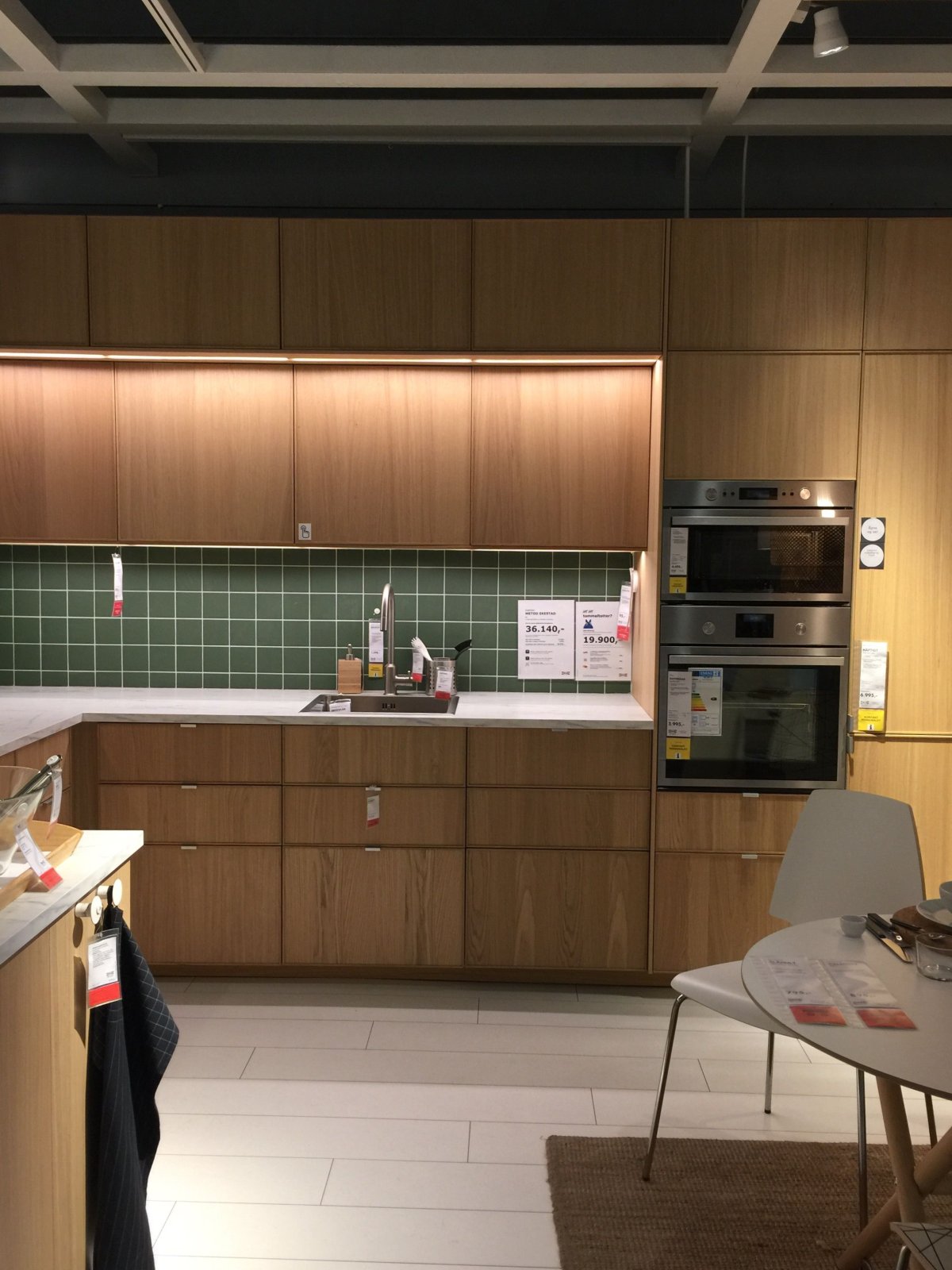 Кухня метод/бодарп/Экестад икеа