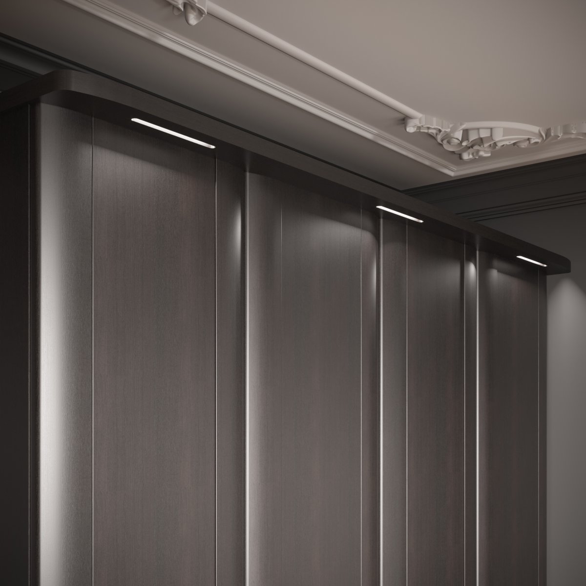 Гардина для штор лофт