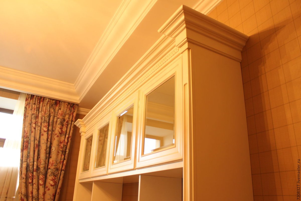 Профильные карнизы для штор настенные