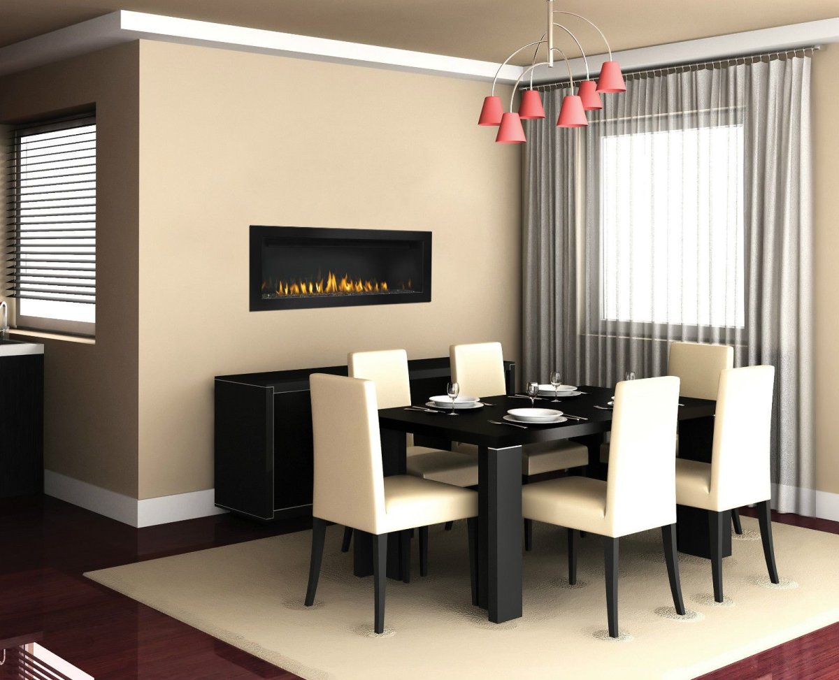 Акцентная стена на кухне