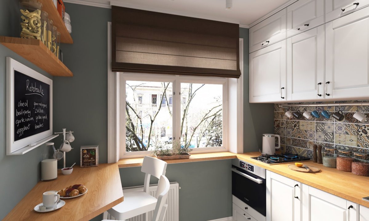 Подоконник в хрущевке