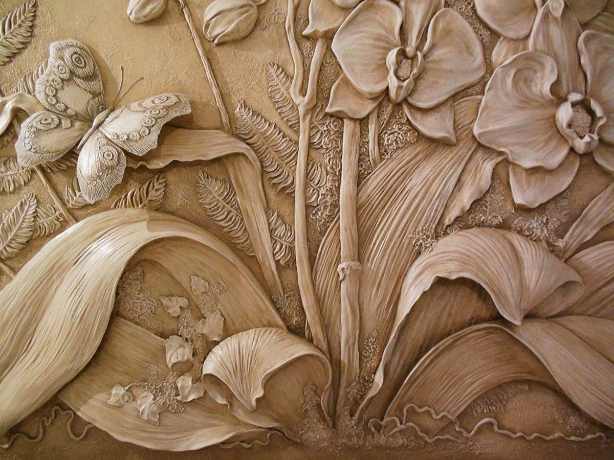 Барельеф текстура бесшовная