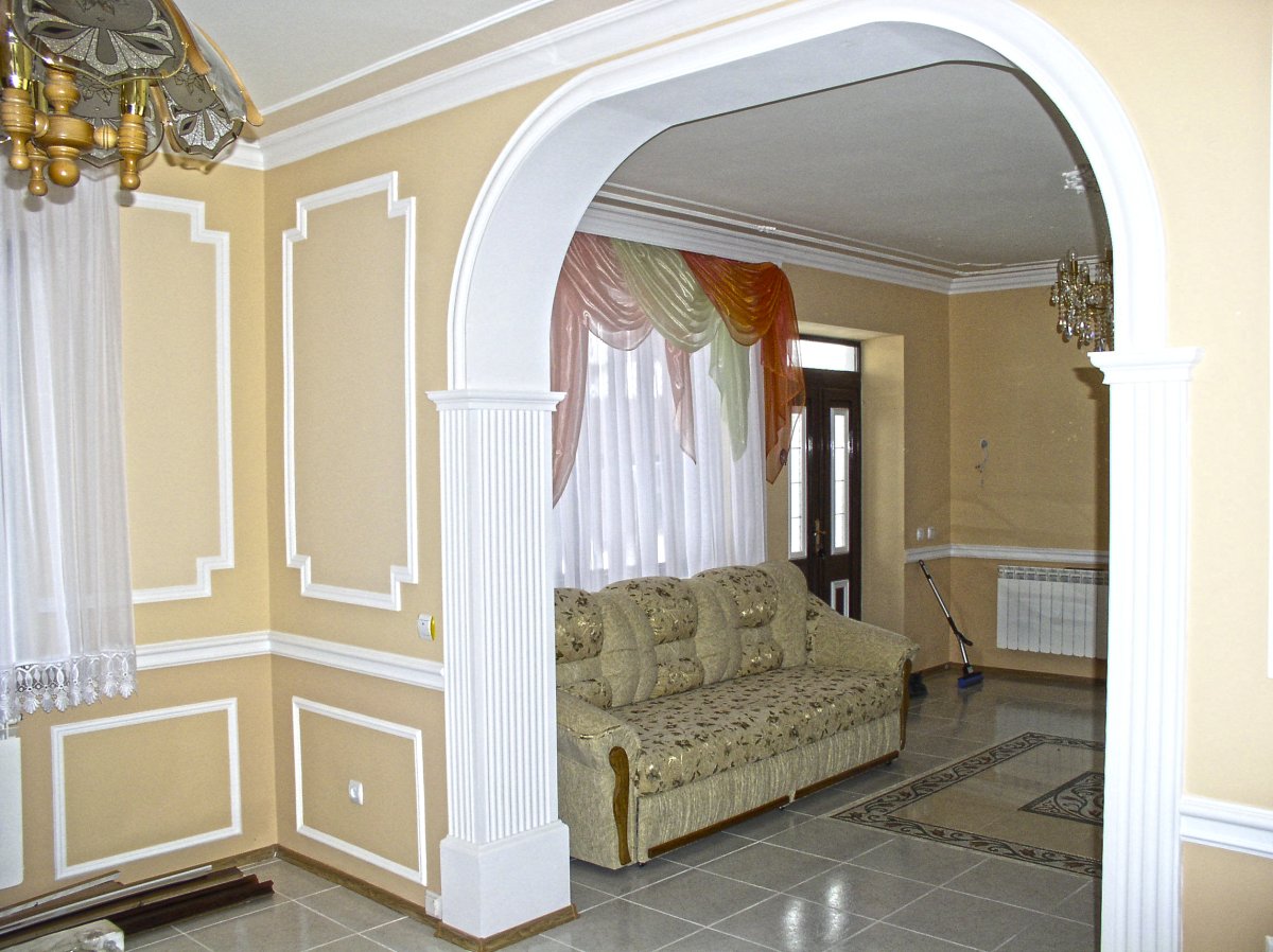 Арки из гипса
