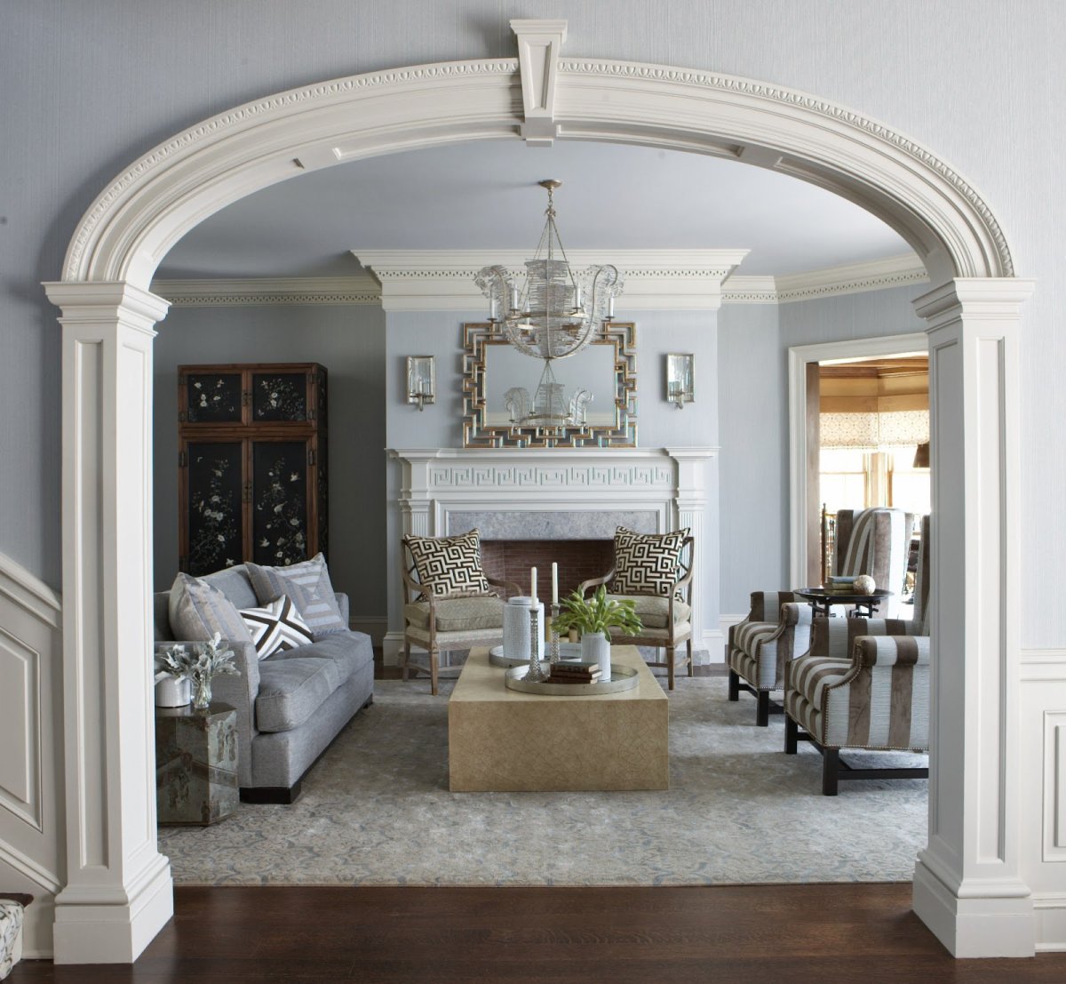 Межкомнатные арки в стиле классика