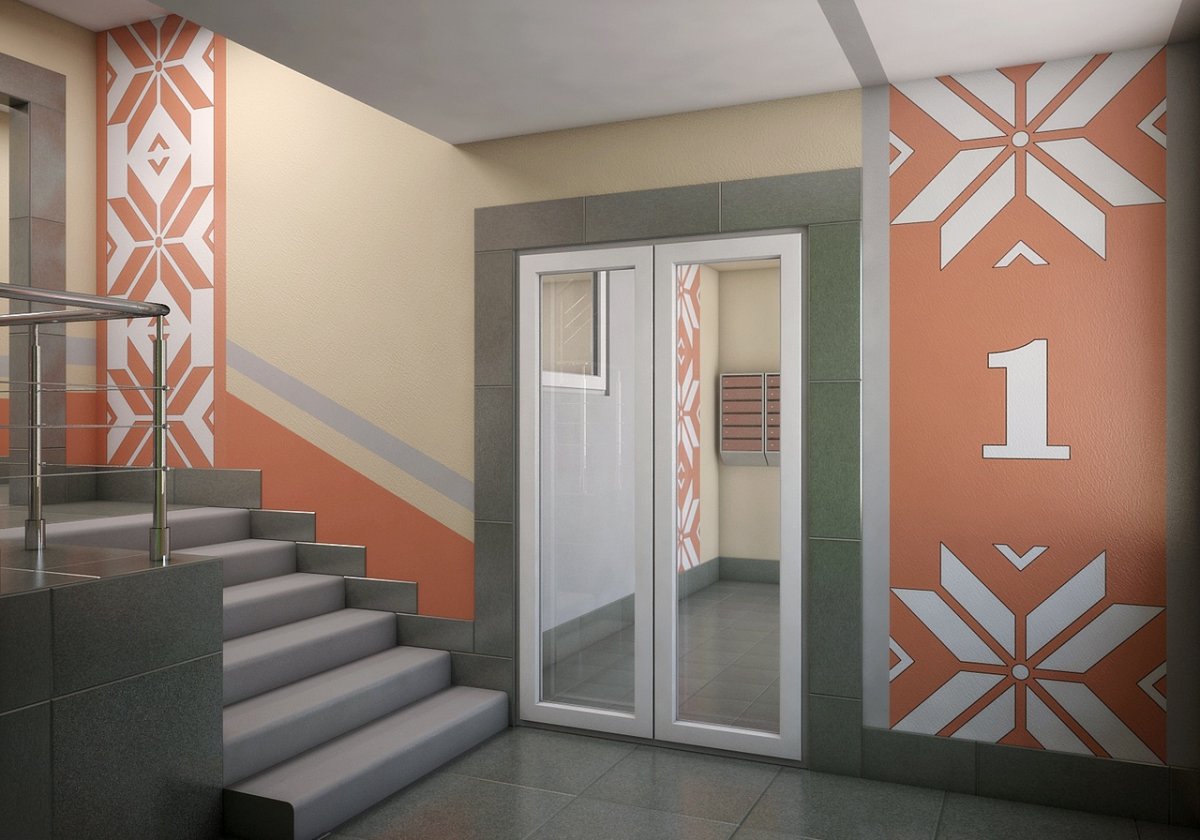 Дизайнерский подъезд