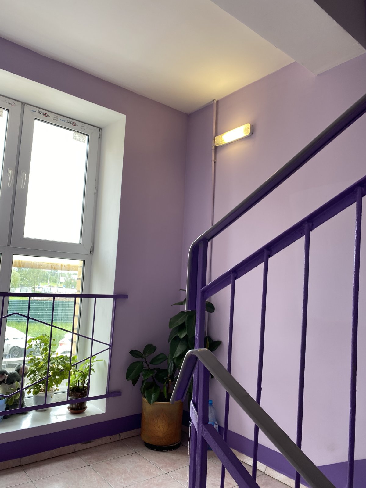 Покраска подъезда