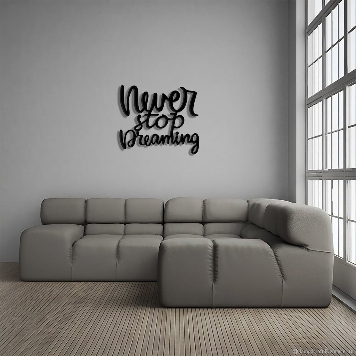 Надписи в интерьере