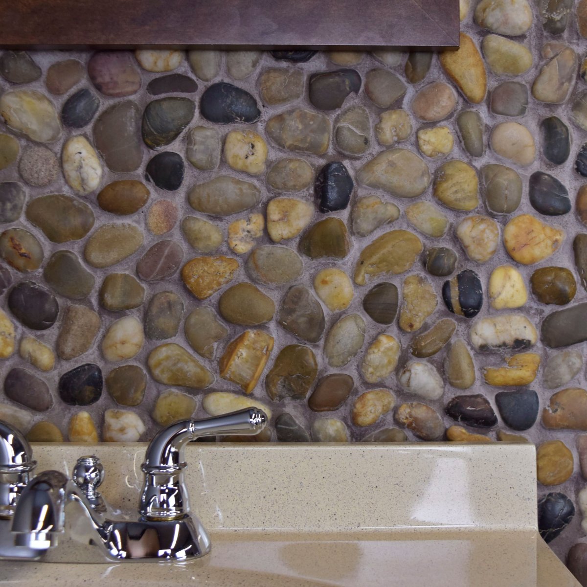 Плитка в ванну под срез камня