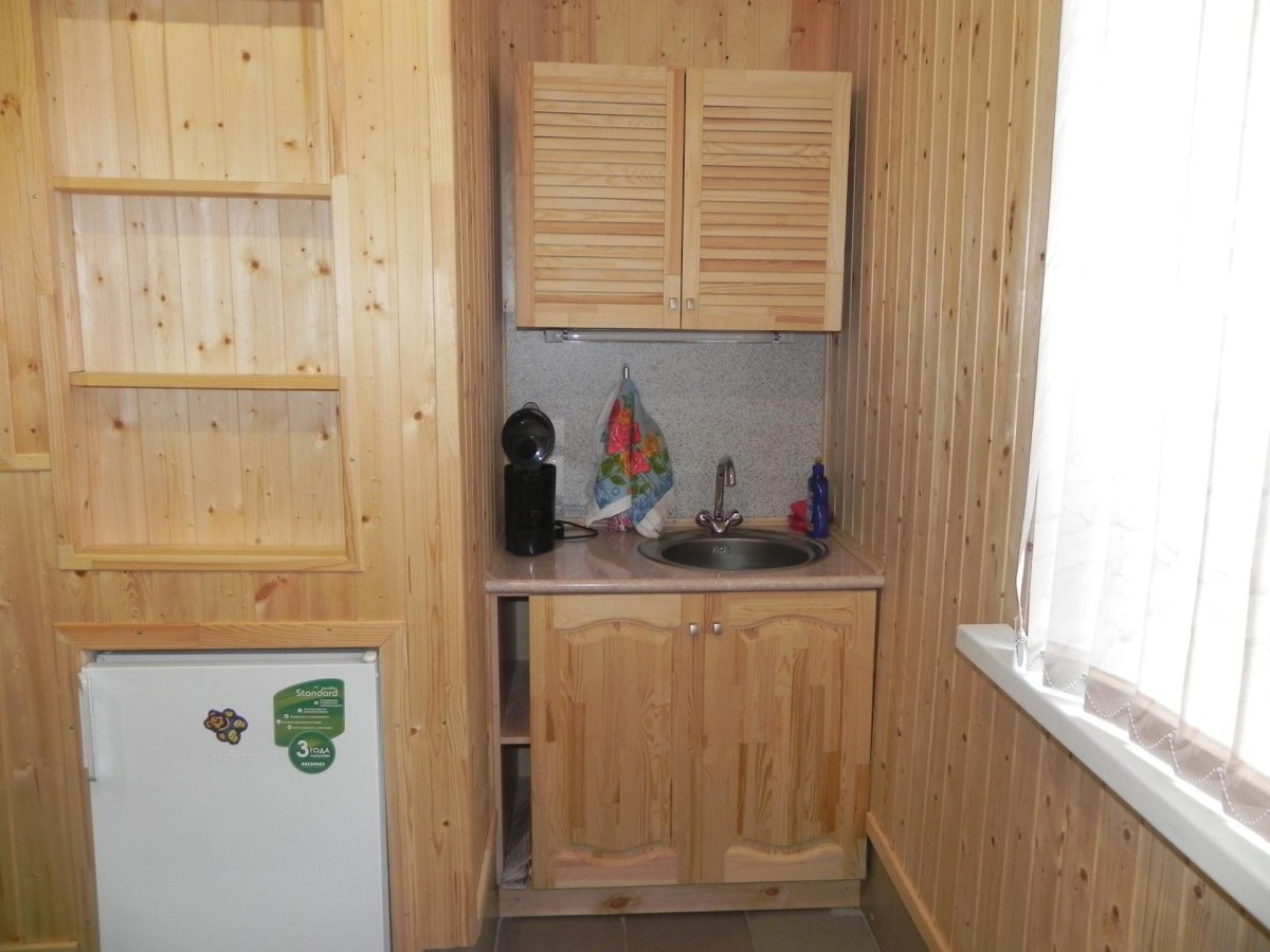 Кухонный гарнитур мини в бане