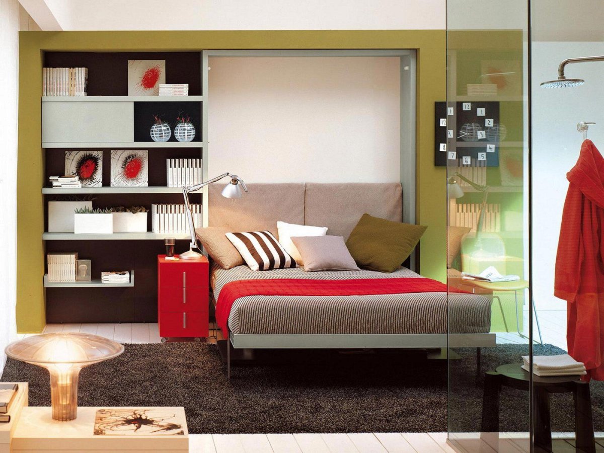 Малогабаритная спальня